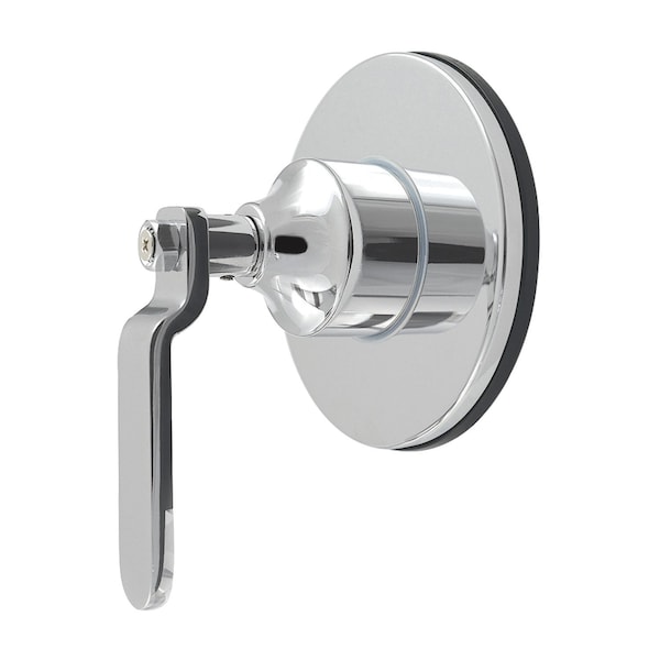 Kingston Brass Single-Handle Six-Way Diverter Valve with Round Trim Kit, Polished Chrome KS4031KL - main