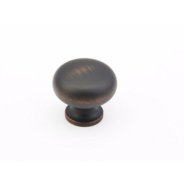 Schaub 1-1/4in Country Traditional Cabinet Knob Michelangelo Bronze Finish 706-MIBZ - main