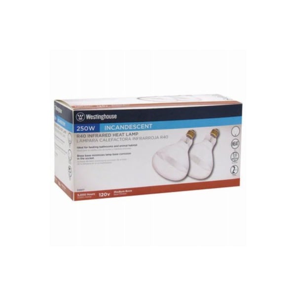 Westinghouse 2PK 250W R40 CLR Lamp 397748 - main