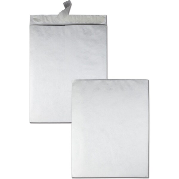 Quality Park Dupont Tyvek Jumbo Heavyweight Envelopes, 18"W x 23"H, White, 25/Pack R5121 - main