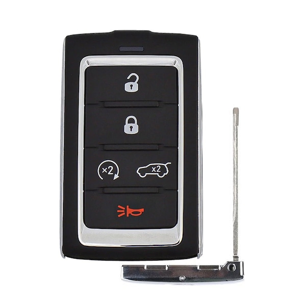 Aks Keys 2021 - 2023 Jeep Grand Cherokee Smart Key 5B Fob FCC# M3NWXF0B1 RC-JEEP-40C - main