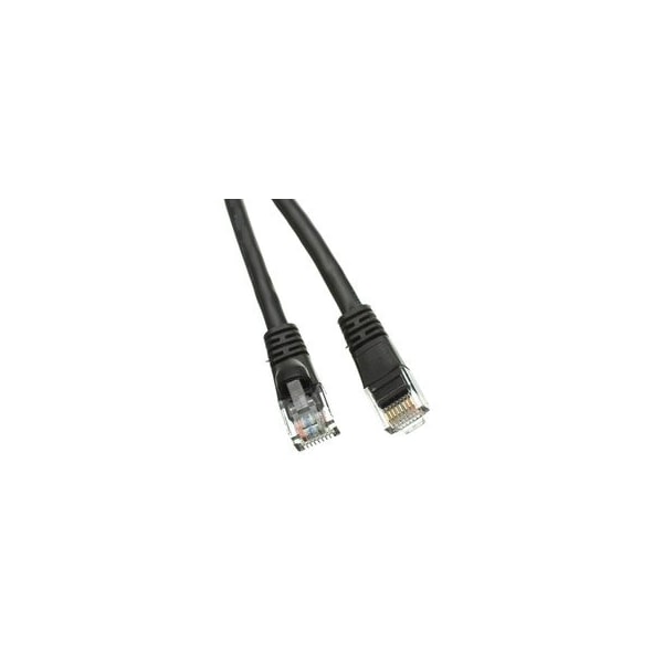 Cable Wholesale Cat6 Black Copper Ethernet Patch Cable, Snagless/Molded Boot, POE Compliant, 14 foot 10X8-02214 - main