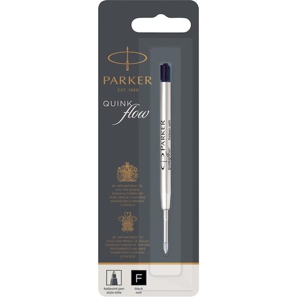 Rubbermaid Parker Ballpoint Pen Refil Black Ink PAR1950367 - main