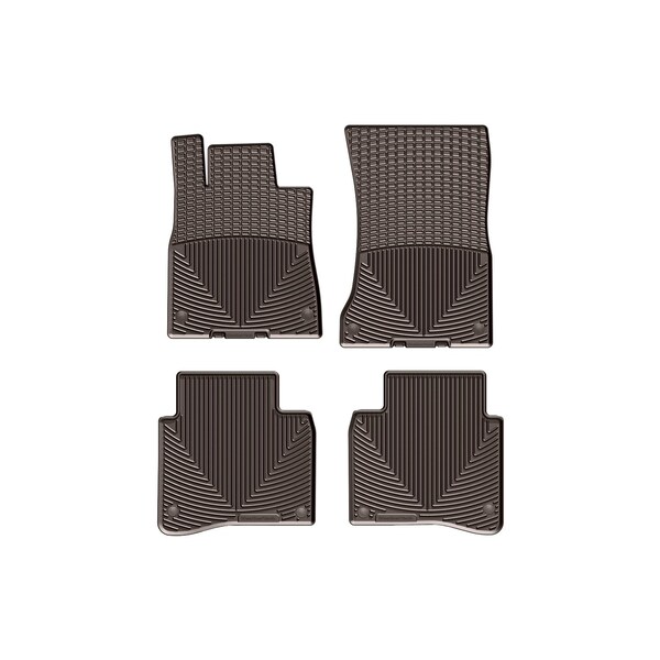 Weathertech Cocoa, Front and Rear All Weather Floor Mats W351CO-W354CO - main