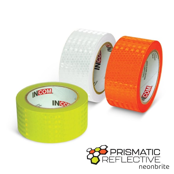 Neonbrite NeonBrite White Reflective Tape, 2'' x 25' HRT225FWH - main