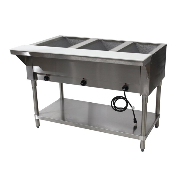 Advance Tabco Hot Food Table electric 47-1/8 in.W x 30-5/8 in.D x 34-3/8 in.H HF-3E-120 - main