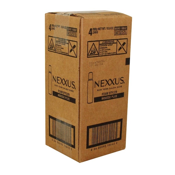 Nexxus Mousse Plus Volumizing Foam Styler, 10.6 Fluid Ounce, 4PK 10042 - main
