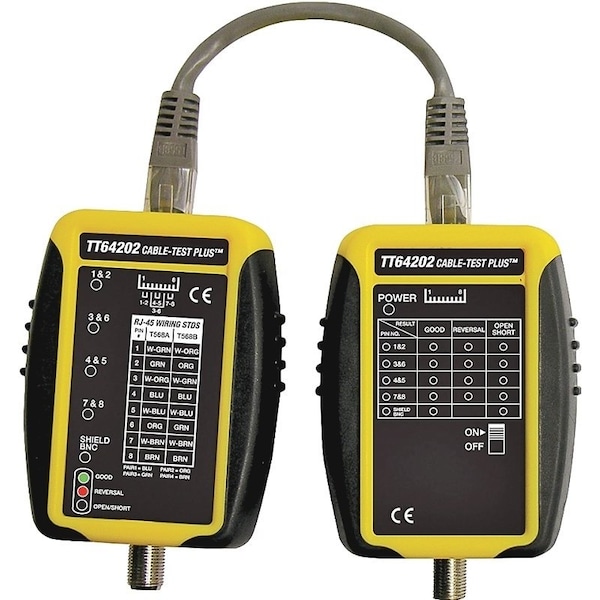 Gardner Bender Tester Cable Coaxial-Utp/Stp TT64202 - main