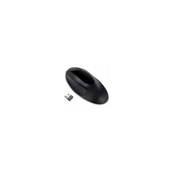Kensington Pro Fit Ergo Wireless Mouse - Wireless - Bluetooth/Radio Frequency - 2.40 GHz - Black - USB - 1600 75404 - main