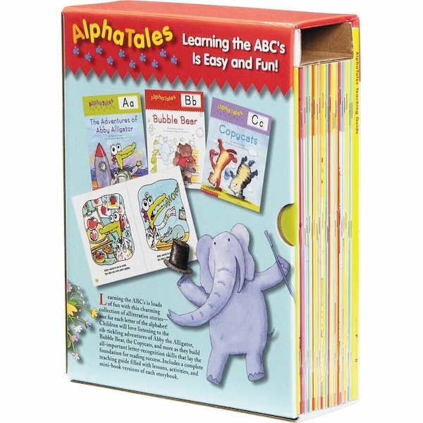 Scholastic AlphaTales Book Set, Grades Pre K - 1, Softcover, 26PK 0545067642 - main