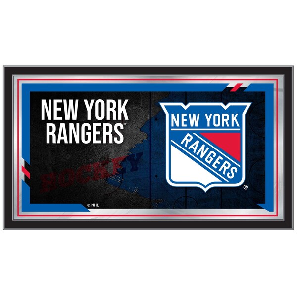 Holland Bar Stool Co New York Rangers 15" x 26" Hockey Collector Mirror by Holland Bar Stool Company MColNYRang - main