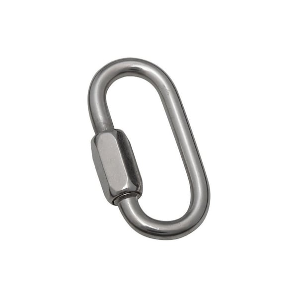 National Hardware 3167BC Series Quick Link, 3/16 in Trade, 1150 lb Working Load, Stainless Steel N262-485 - main