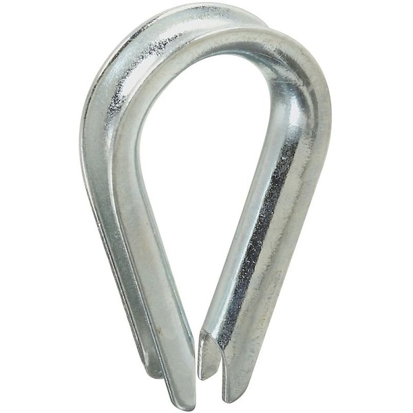 National Hardware 3232BC Series Rope Thimble, Steel, Zinc N176-800 - main