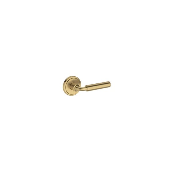Baldwin Residential Door Levers Passage Right Hand Lifetime Satin Brass PSLACSRR044 - main