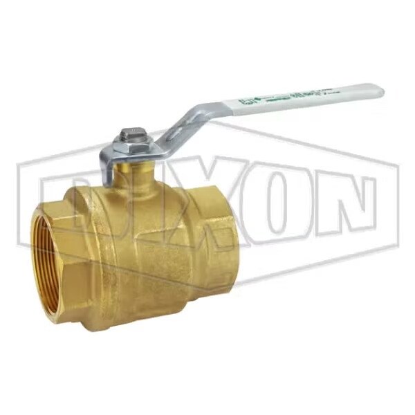 Dixon Ball Valve, 2 in Nominal, FNPT End Style, Brass Body, Full Port, PTFE Seat/Double O-Ring Softgoods LFV200 - main