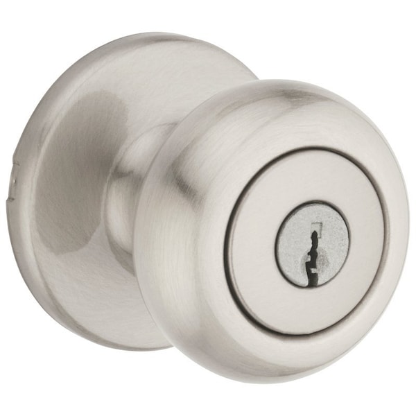 Kwikset 400CV 15 6AL RCS K3 V1 Entry Knob, Cove, Round 400CV156ALRCSK3V1 - main