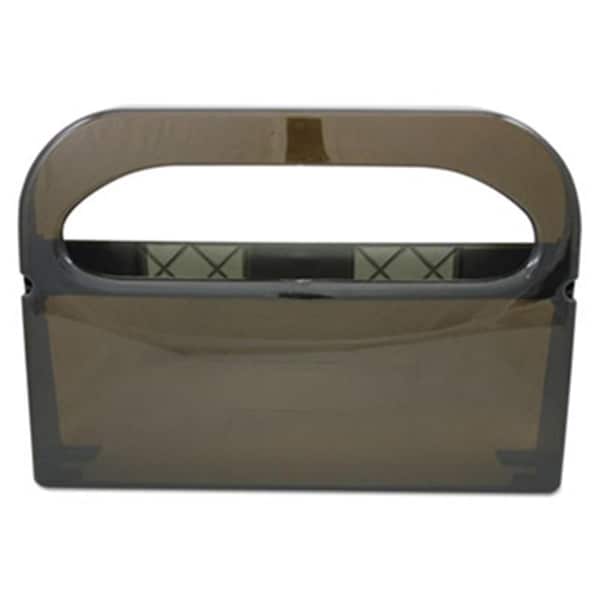 Hospeco 11.5 x 16 x 11.5 in. Health Gards Toilet Seat Cover Dispenser, Smoke HG-1-2SMO - main