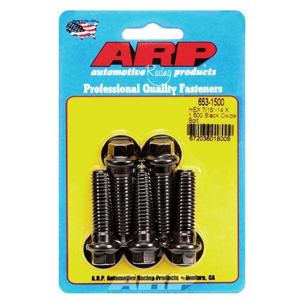 Whole-In-One 653-1500 0.43-14 x 1.5 in. 6 Point Bolt Kit - Set of 5 WH3622024 - main