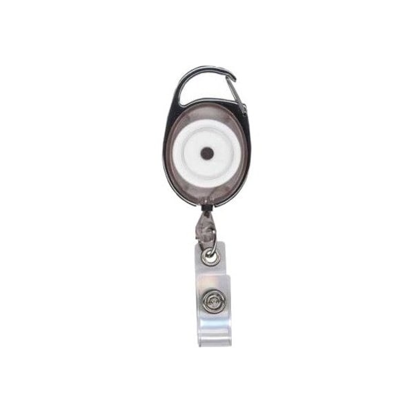 Brady BADGE REEL, PREMIER TRANSLUCENT BLACK BDG REEL CLR STRAP 2120-7051 - main