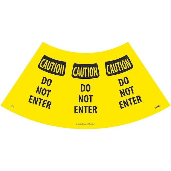 Nmc Do Not Enter Cone Sleeve CCS3 - main