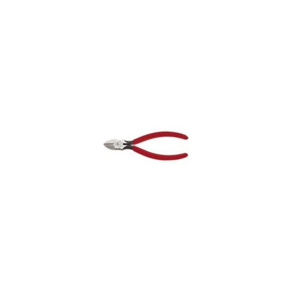 Klein Tools 6 1/8 in Diagonal Cutting Plier Standard Cut Oval Nose Uninsulated D252-6 - main