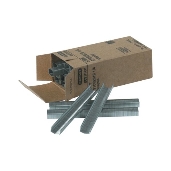 Partners Brand Stapling Hammer Staples, 1/4", Silver, PK5000 ST182 - main