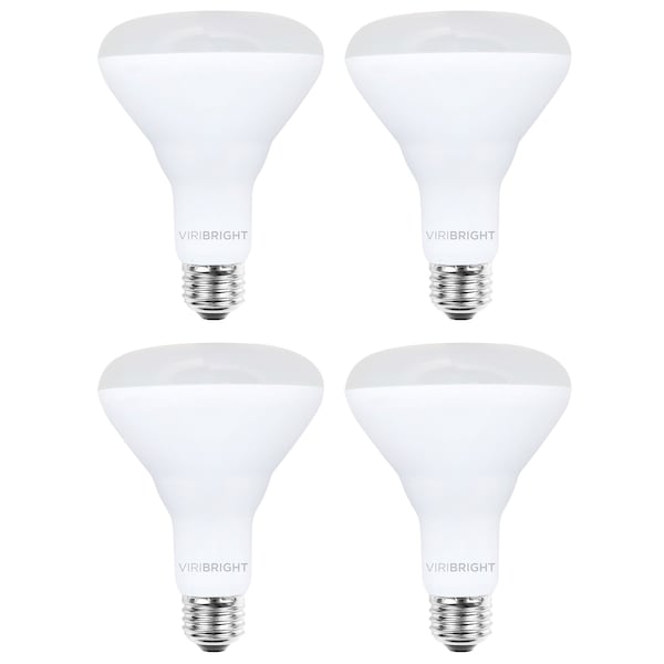 Viribright LED BR30 / 2700K, / Dimmable / UL Energy Star, 4PK BR30/27K/654694-4 - main