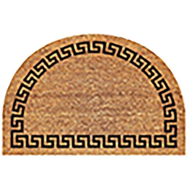 Americo Home MAT HALF-RND GREEK KEY 24X36IN 77FLGKY023 - main
