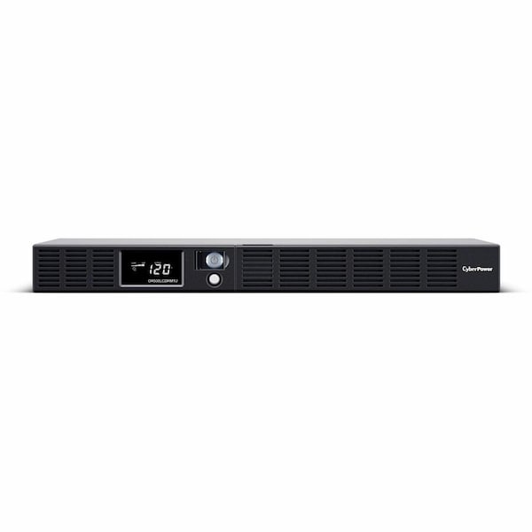 Cyberpower UPS System, Line Interactive, Out: 120 V AC In: 120 V OR500LCDRM1U - main