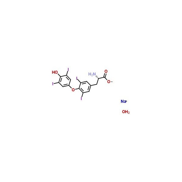 Ak Scientific Levothyroxine sodium hydrate (5g), CAS 25416-65-3 H510-5g - main