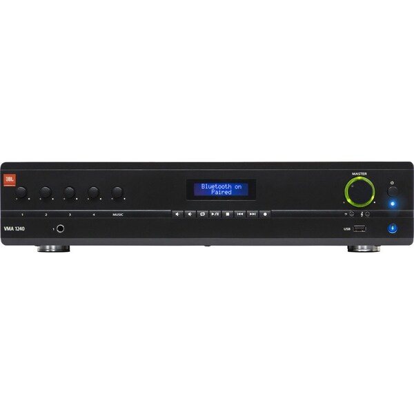 Harman Professional Solutions JBL Commercial VMA1240 Amplifier - 240 W RMS - 1 Channel - Black NVMA12400US - main