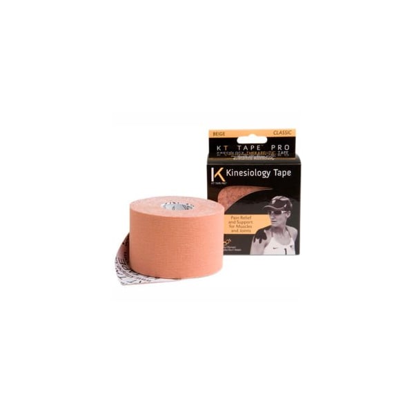Fabrication Enterprises KTÂ Kinesiology Tape, Uncut, 2" x 16 ft., Beige, Set of 4 Rolls 25-3410-4 - main