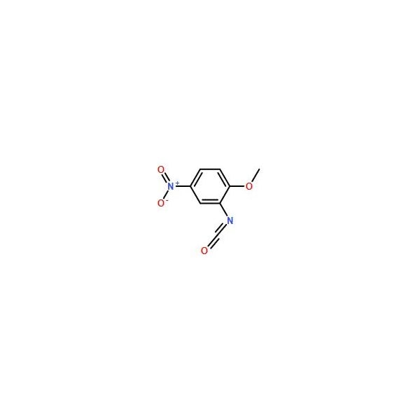 Ak Scientific 2-Isocyanato-1-methoxy-4-nitrobenzene (25g), CAS 59741-17-2 6426AE-25g - main