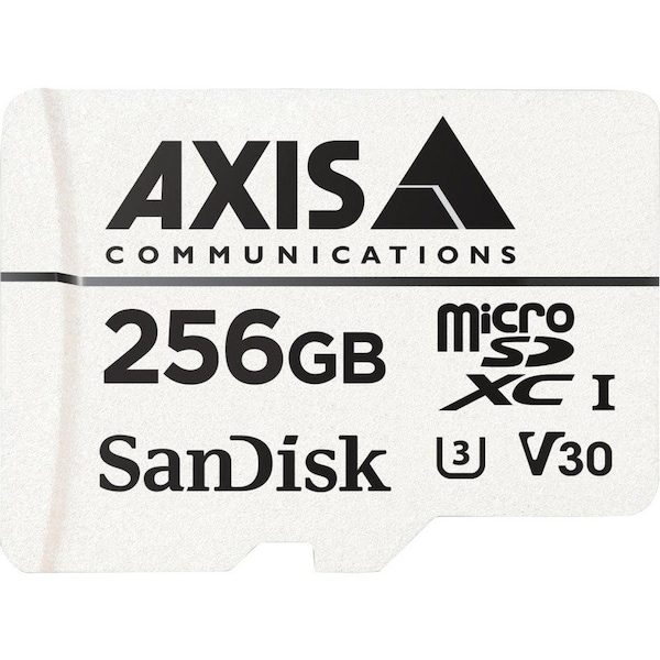 Axis SURVEILLANCE CARD 256 GB MICROSDXC CARD F/ VIDEO SURVEILL IN 02021-001 - main