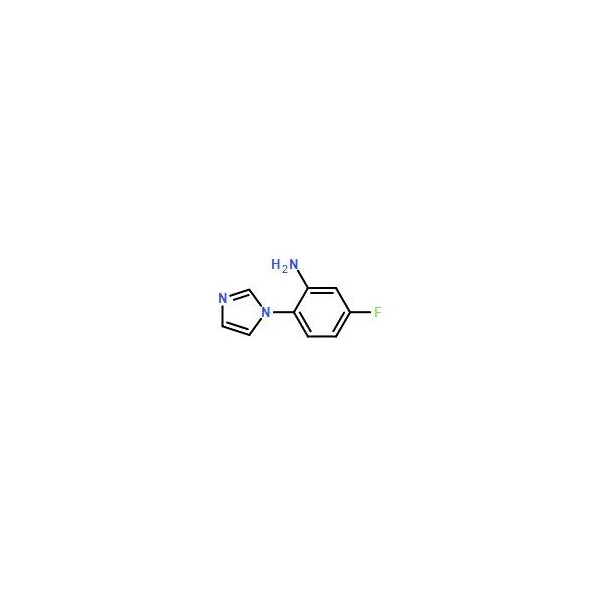 Ak Scientific 5-Fluoro-2-(1H-imidazol-1-yl)aniline (100mg), CAS 251649-52-2 8409AD-100mg - main