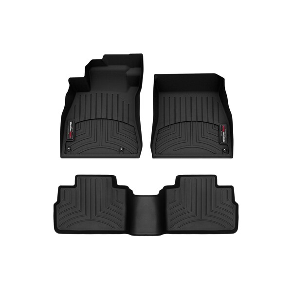 Weathertech Black, Front and Rear Floorliners 4417101-4416032 - main