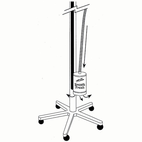 Jorgensen Laboratories Jor-Vet Fresh Breath Canister Installation Kit, Mounting Kit Complete J0304K - main