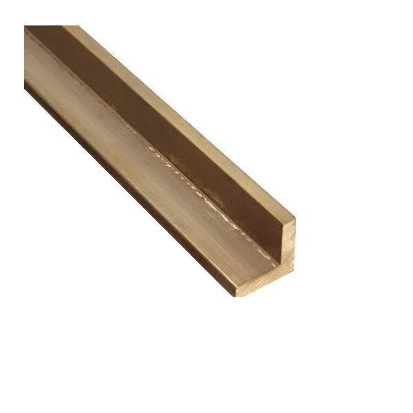 Southern Copper C17510 Beryllium Copper Angle CL3 1 in x 1 in w/ 5/16 in Wall in Measurements 6.0 in Length C17510ANG1000-1-5-16-6 - main