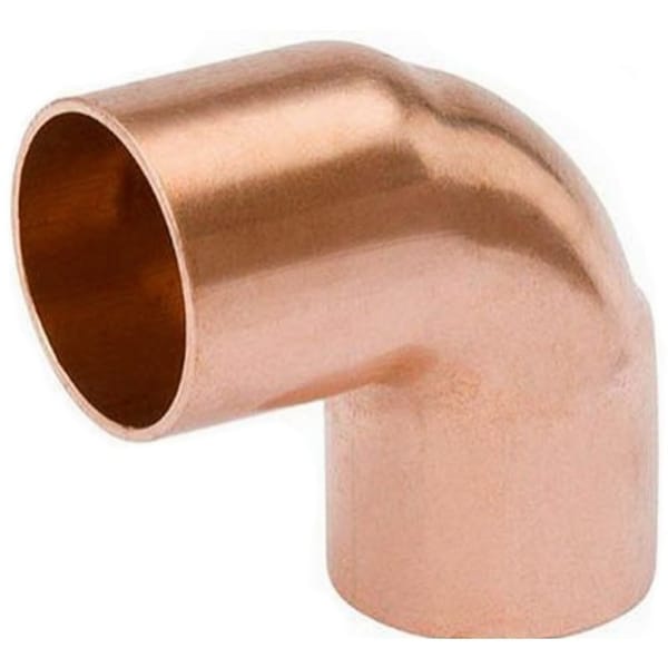 Nibco 1/2 in. Solder X 1/2 in. D Solder Wrought Copper 90 Degree Elbow, 50PK CP-W01450T - main
