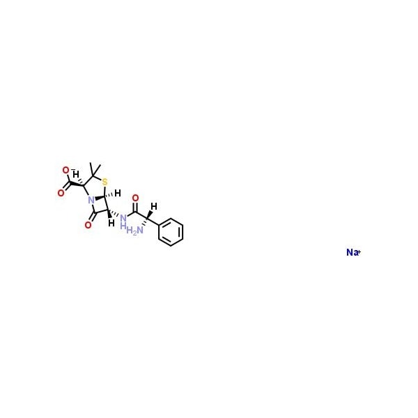 Ak Scientific Ampicillin sodium, 845 - 988 µg/mg, meet USP specifications (100g), CAS 69-52-3 F998-100g - main