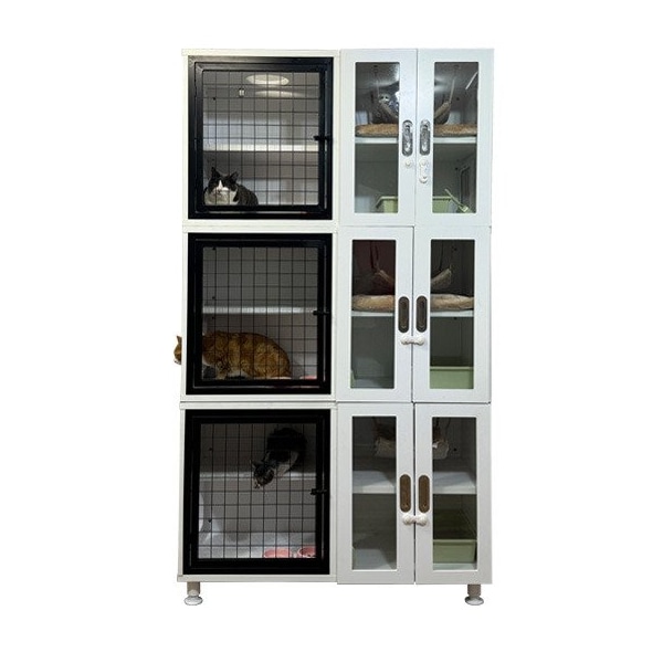 K9 Kennel Store Triple Cat Stax Unit 3rd Generation TUCSTAX-3G - main