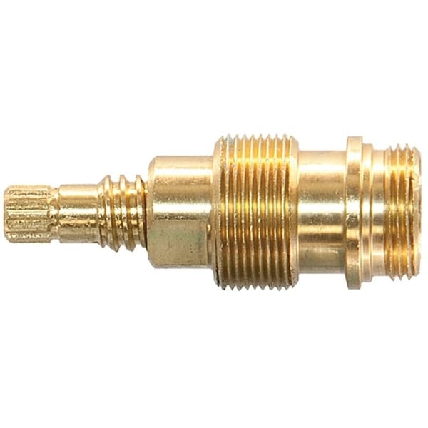 Danco Hot/Cold Stem, Brass, 2.61 in L, For: Price Pfister Mobile Home Shower or Tub Faucets 18531B - main