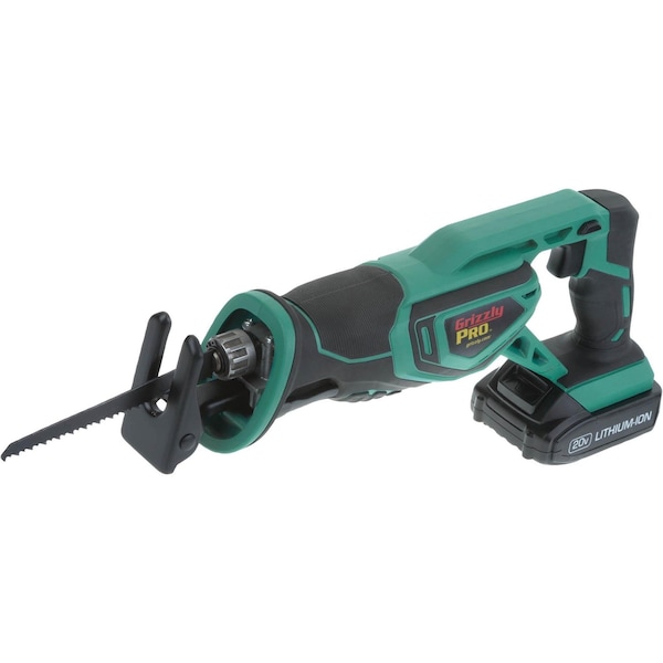 Grizzly Pro 20V Reciprocating Saw Kit w/ Li-Ion Battery (Charger Not Included) T30294X - main