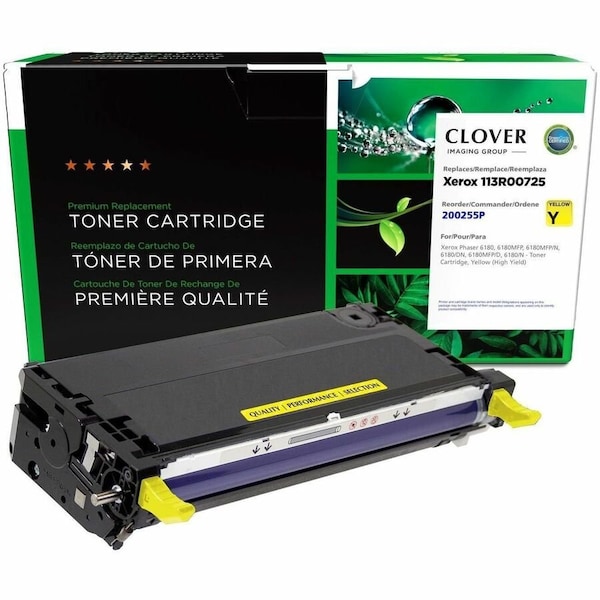 Clover Imaging Group Imaging Remanufactured High Yield Yellow Toner Cartridge 200255P - main