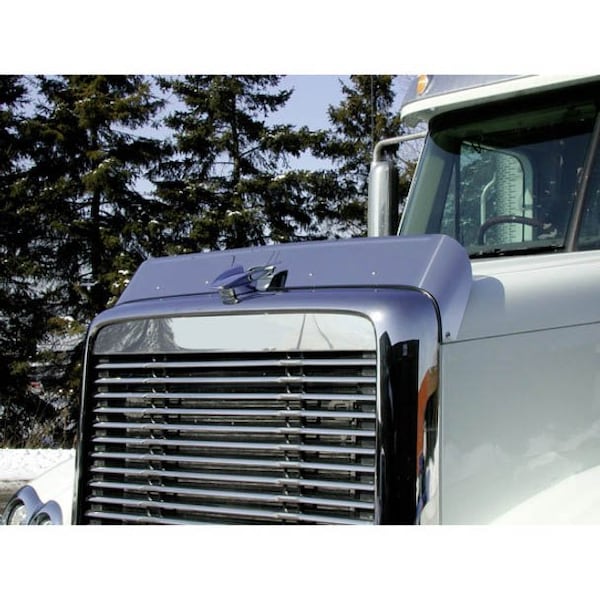Ilc Replacement For Freightliner Coronado 132 Glider Year 2007 Stainless Steel Bug Shield WZ-EF8X-E - main
