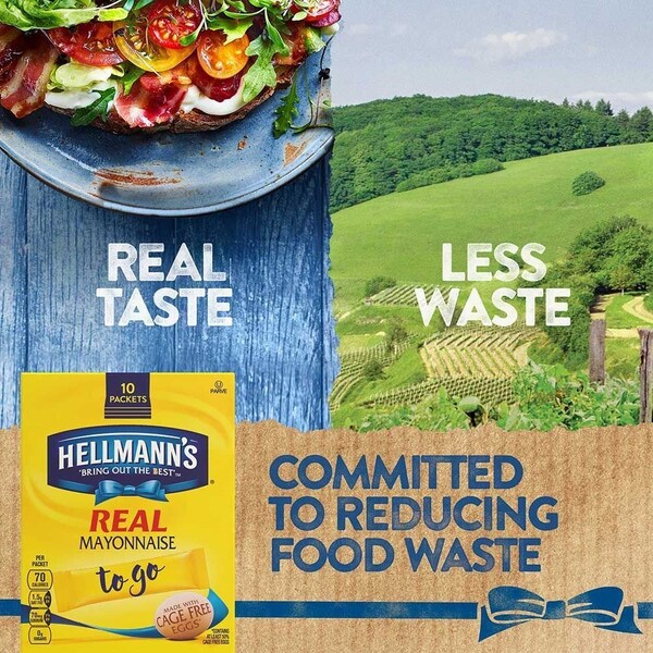 Hellmanns To Go Packets Real Mayonnaise, 0.38 Ounce, 6PK 67991063 - main