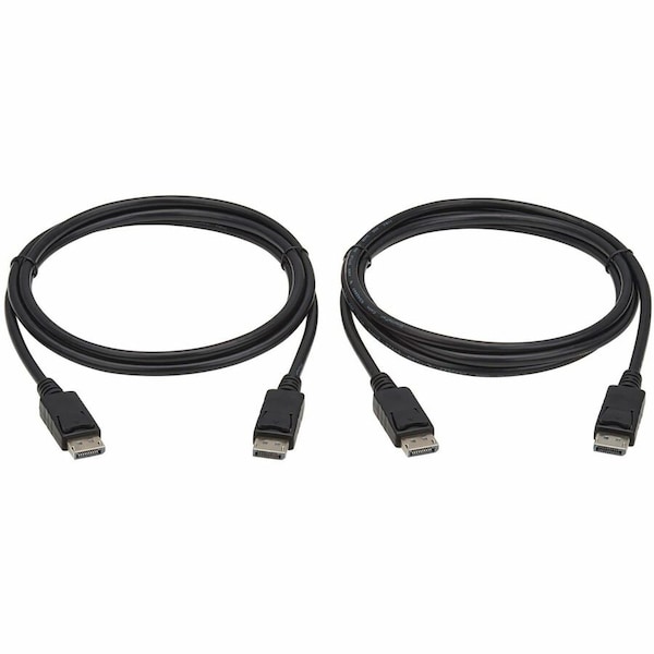 Eaton TRIPP LITE SERIES 4K DISPLAYPORT CABLES WITH LATCHING CONNECTORS (M/M) - 4K 60 H P580-006-2PK - main