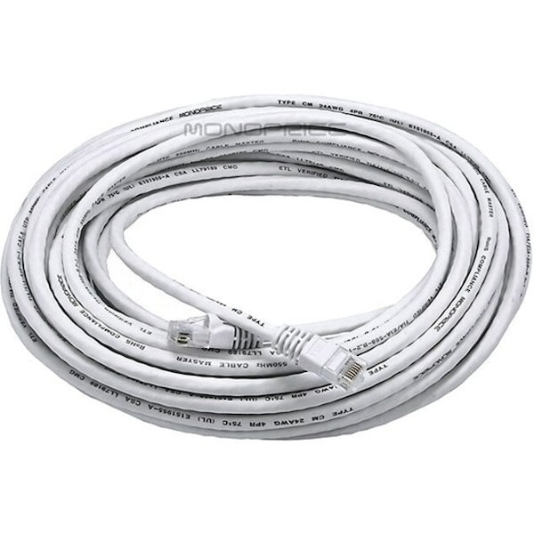 Monoprice CAT6 _ 50FT WHITE 2217 - main