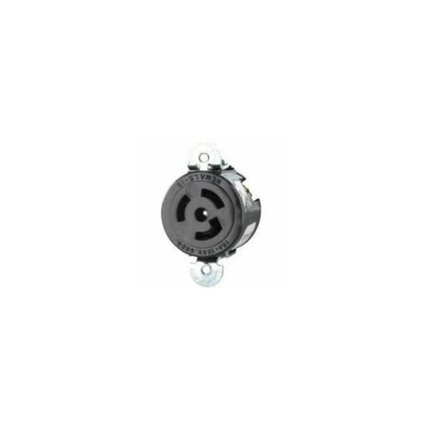 Leviton Industrial Grade Receptacle 15 Amp, 125 Volt 4710-SS - main