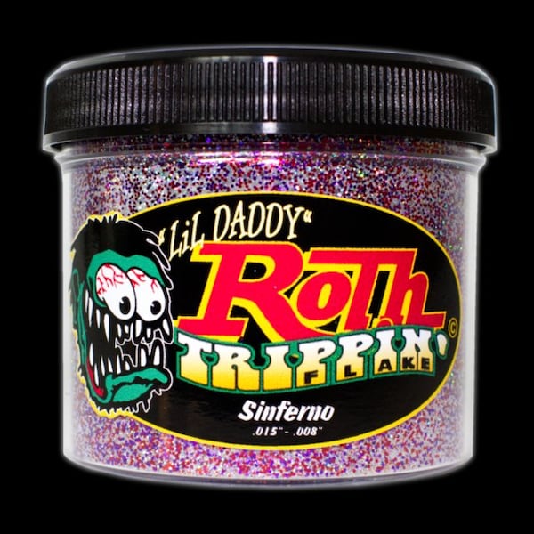 Roth Flake & Pearl Product SINFERNO 2OZ TRIPPIN' METAL FLAKE TRF225 - main